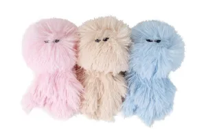 O´Lala Pets PŘÍŠERKA YETTI hračka pro psy 13x20 cm - růžová, béžová, modrá
