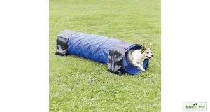 Agility tunel - malý pes, štěně,  ø 40cm / 2 m - modrý
