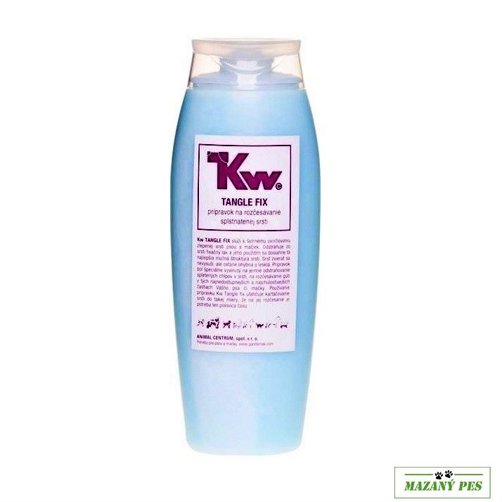 KW TANGLE FIX 250 ml - na rozčesávání chuchvalců KW shop