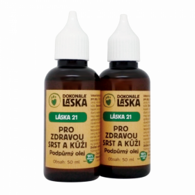 LÁSKA 21 Podpůrný olej pro zdravou kůži a srst 100 ml