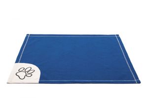 Deka pro psy HOBBY DOG - modrá, fleece -  | rozměry 88x66 cm, rozměry 140x100 cm