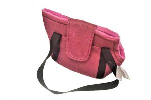 MADONNA cestovní taška pro psy 30 cm - D96 růžová