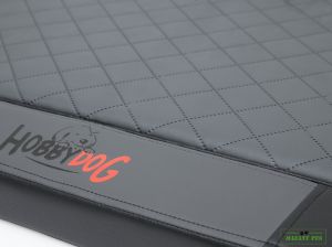 Ortopedický pelíšek MEDICO LUX černý s grafitovou matrací Ekokůže – Hobby Dog