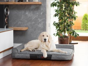 Pelíšek BEST tmavě šedý Ekolen – Hobby Dog