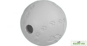 LABYRINT-SNACKY míč na pamlsky tvrdá guma 6 cm - červená Trixie