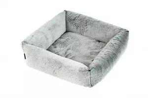 Pelíšek CUBE ROYAL- 53x53 cm - O´Lala Pets Pelíšek CUBE ROYAL53x53 cm - šedý melír