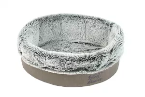 Pelíšek DIANA - průměr 50 cm - O´Lala Pets Pelíšek DIANA - průměr 50 cm šedý melír