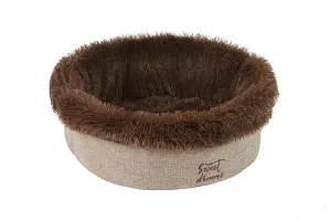 Pelíšek DIANA - průměr 50 cm - O´Lala Pets Pelíšek DIANA - průměr 50 cm světle hnědý