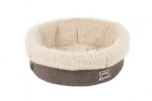 Pelíšek DIANA - průměr 50 cm - O´Lala Pets Pelíšek DIANA - průměr 50 cm tmavě hnědý