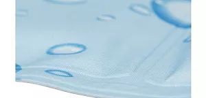 CHLADÍCÍ PODLOŽKA Bublinky světle modrá velikost Trixie CHLADÍCÍ PODLOŽKA Bublinky světle modrá - detail