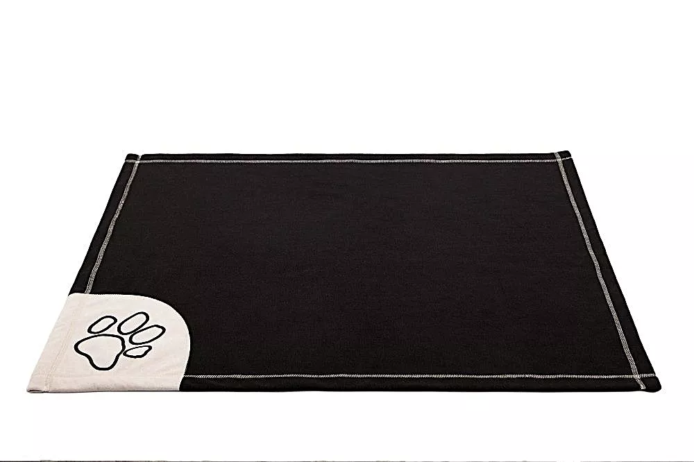 Deka pro psy HOBBY DOG - černá, fleece