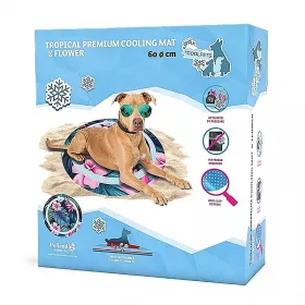 GELOVÁ CHLADÍCÍ PODLOŽKA CoolPets Tropical Flower - balení