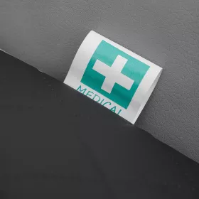 Ortopedický pelíšek MEDICO LUX šedý s grafitovou matrací Ekokůže – Hobby Dog Ortopedický pelíšek MEDICO LUX šedý s grafitovou matrací Ekokůže - znak zdravotní matrace