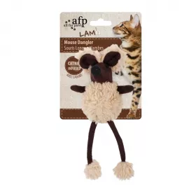 AFP Lambswool Mouse Danger 16 cm – šustící hračka pro psy AFP Lambswool Mouse Danger 16 cm – šustící hračka pro psy