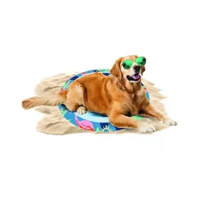 GELOVÁ CHLADÍCÍ PODLOŽKA CoolPets Tropical Flamingo - průměr 60 cm GELOVÁ CHLADÍCÍ PODLOŽKA CoolPets Tropical Flamingo - průměr 60 cm