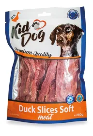 KIDDOG kachní plátek, měkké masíčko 250 g KIDDOG kachní plátek, měkké masíčko 250 g celé balení