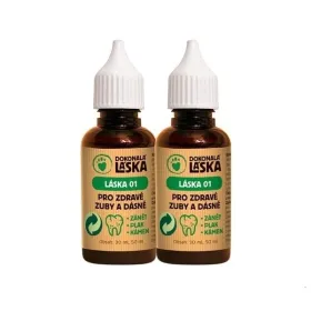  LÁSKA 01 Pro zdravé zuby a dásně 2 x 50 ml