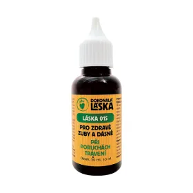 LÁSKA 01S Pro zdravé zuby a dásně při poruchách trávení 30 / 50 ml