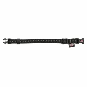 Obojek SOFTLINE ELEGANCE černá/grafit rozepnutý