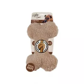 Plyšová kost pro psa AFP Lambswool Plush Bone Plyšová kost pro psa AFP Lambswool hnědá