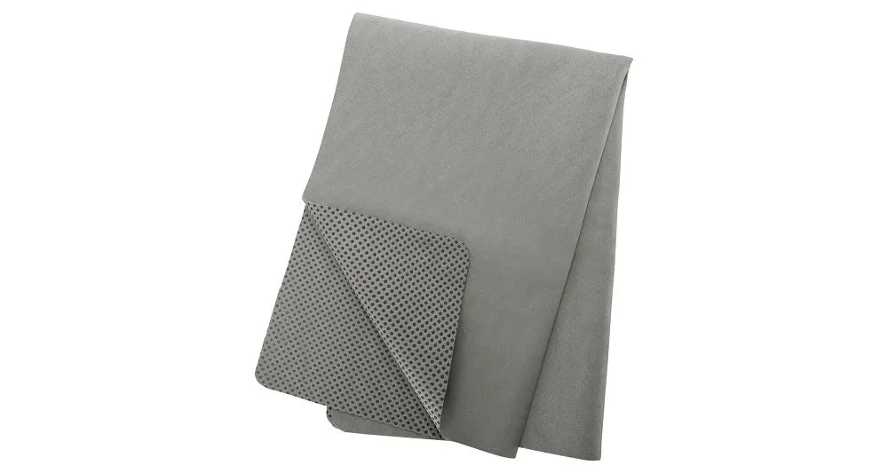 Ručník s vysokou absorpcí 66 x 43 cm šedý v plastovém obalu
