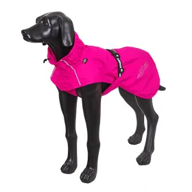 Rukka Hase Rain PLÁŠTĚNKA růžová - na psovi