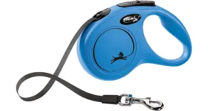 Samonavíjecí vodítko FLEXI NEW Classic pásek - modré