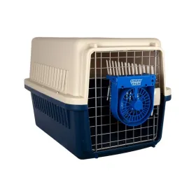 VENTILÁTOR umístěný na přepravce pro psy
