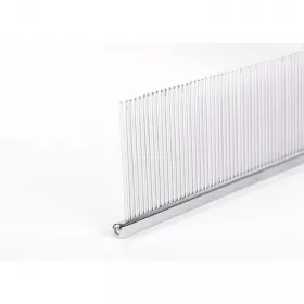 Yento speciální dvojitý kovový hřeben 23 cm pro psy detail zubů