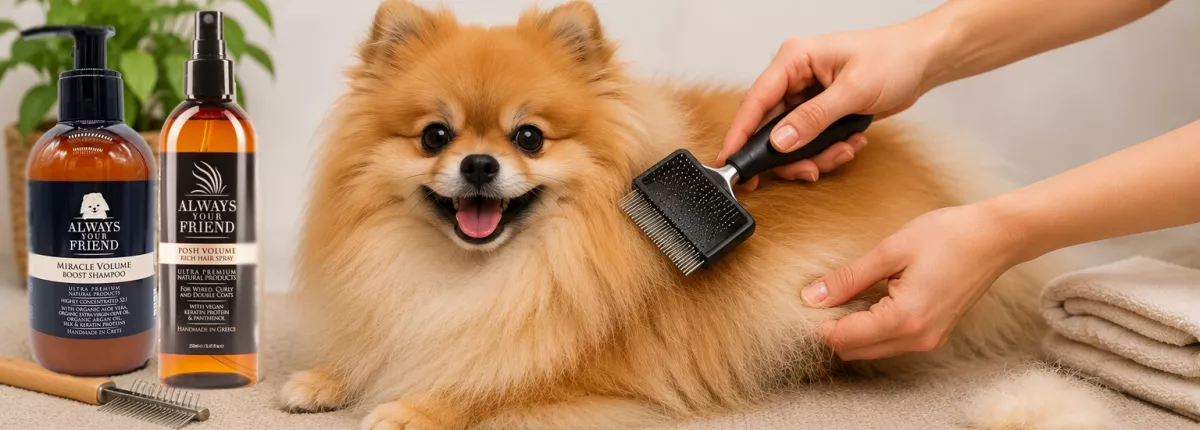 Jak vybrat péči pro dvojitou srst s podsadou